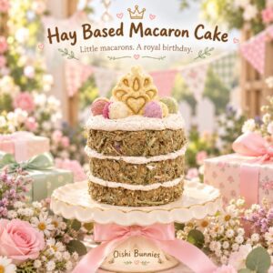 Hay Based Macaron Cake