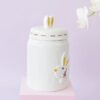 Yellow Bunny Ears Ceramic Container - Image 5