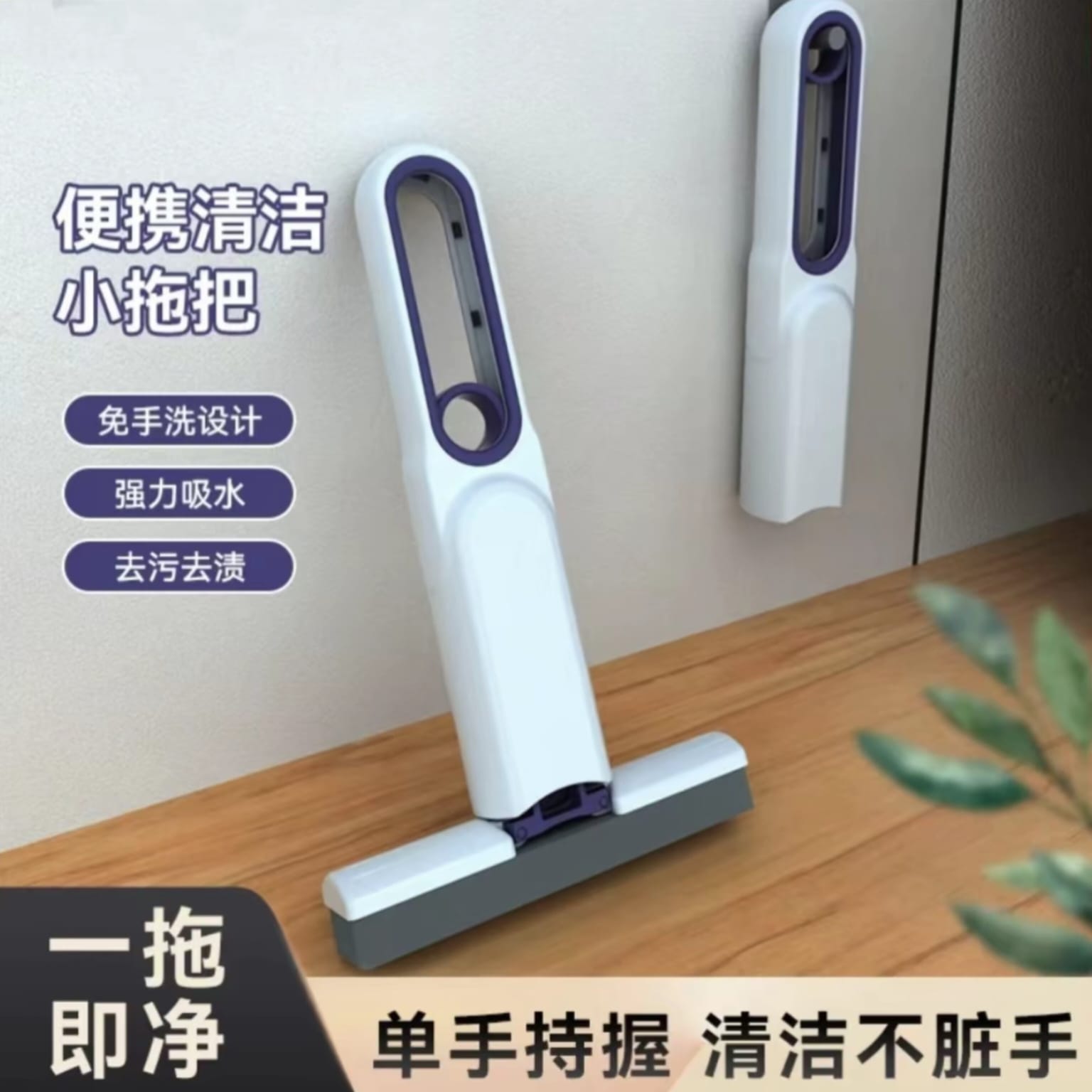 Handheld Squeegee Mini Mop