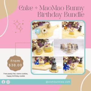 Precious Birthday Bundle - Cake + Keepsake MaoMao Figurine + Free Gifts - Image 22