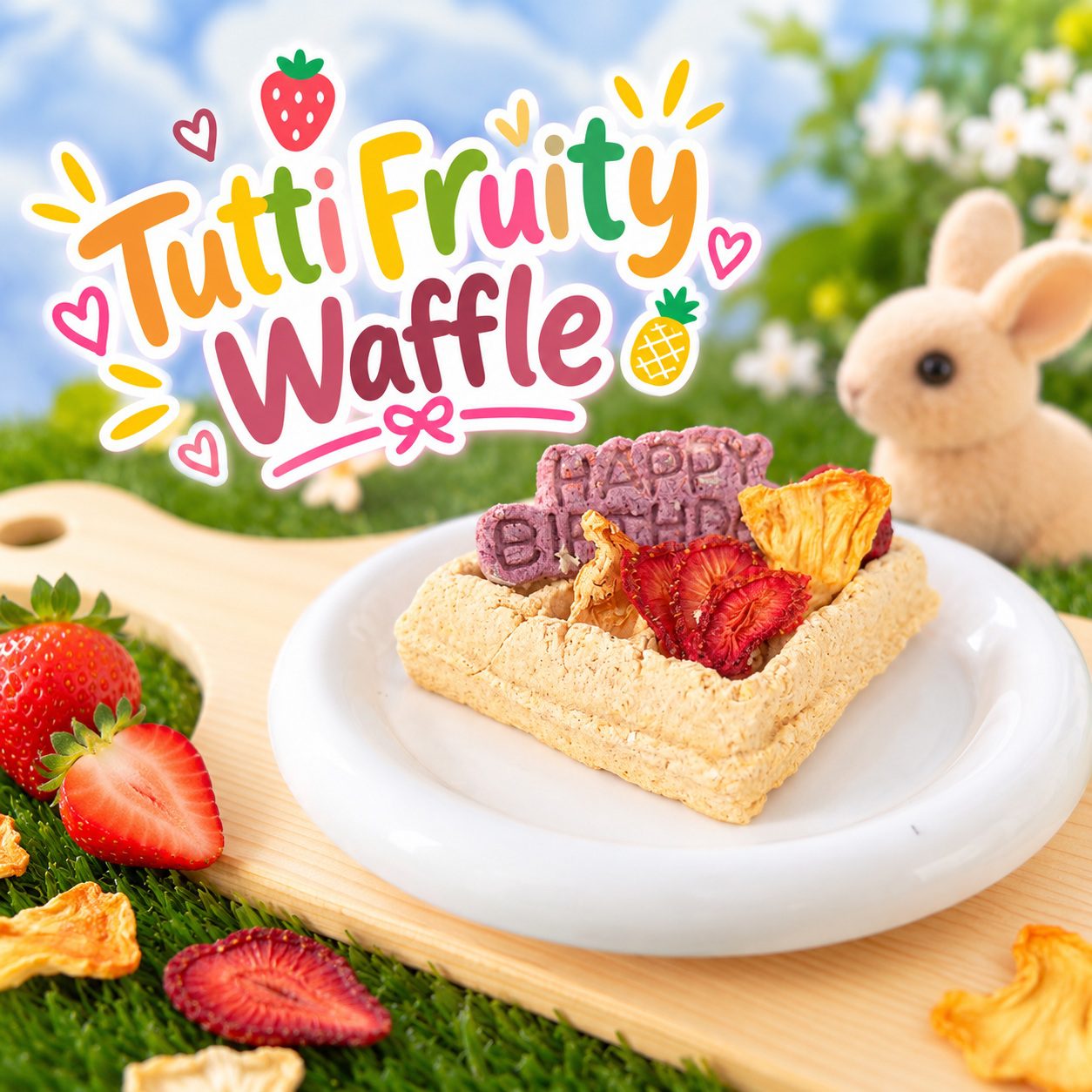 Tutti Fruity Waffle