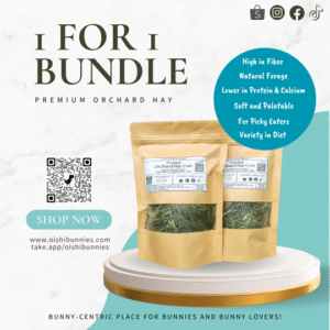1 For 1 Bundle - Premium Orchard Hay (35g + 35g)