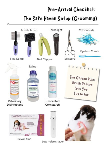 Pre-Arrival Checklist Grooming