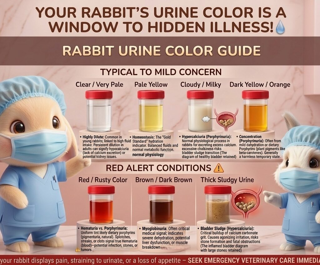 Ultimate Rabbit Urine Color Guide Bunny 101 Oishi Bunnies