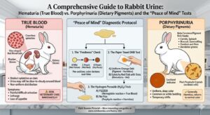Rodent Urine Puddle Example Ultimate Rabbit Urine Color Guide: Bunny 101 | Oishi Bunnies