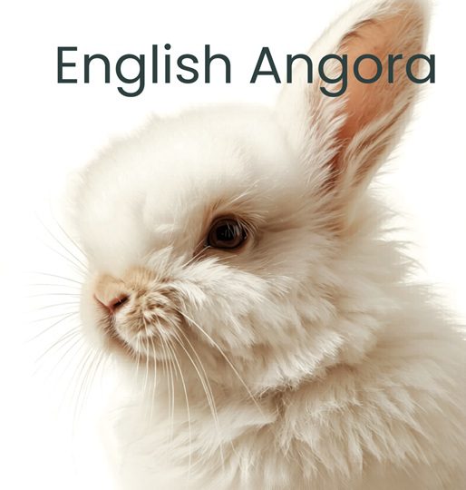 Rabbit with an Angora Wool Coat Type