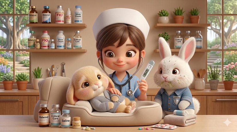 rabbit first aid kit