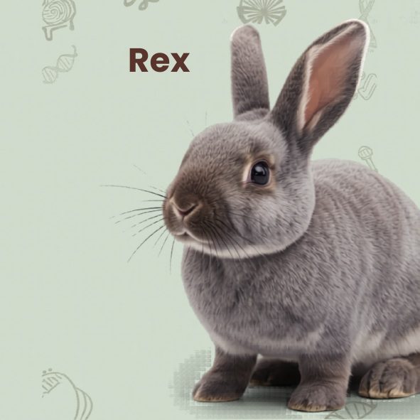 Rabbit with a Rex Coat Type