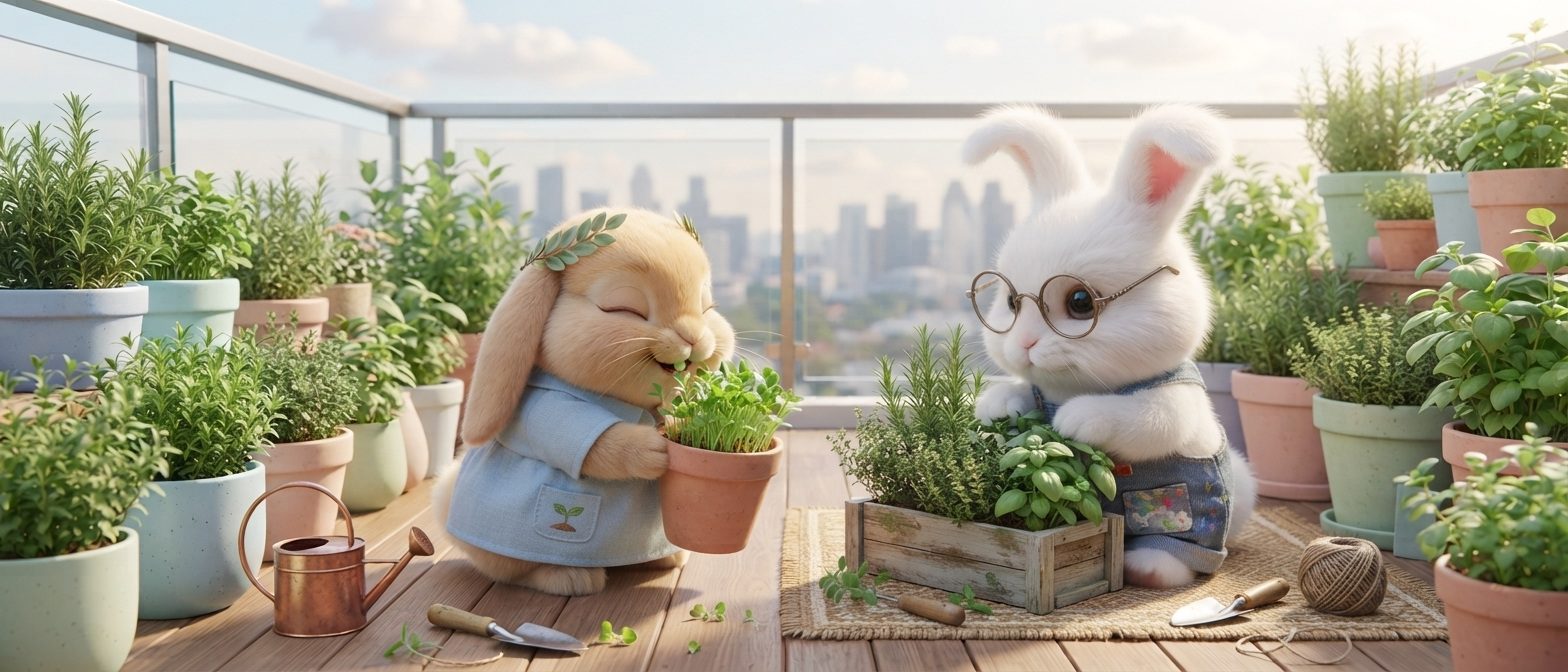 Gardening for rabbit owners