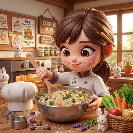 Oishi Bunnies handmade rabbit cookies and baking process