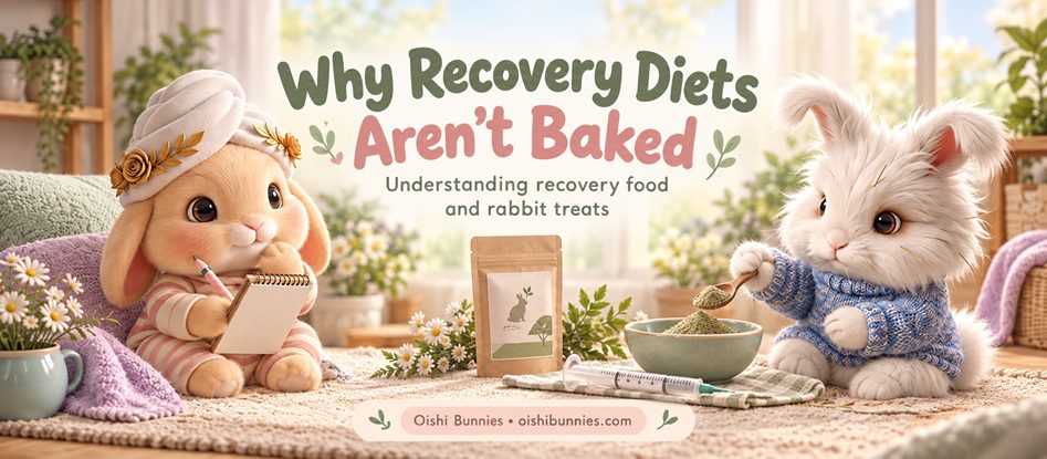 baking rabbit recovery food