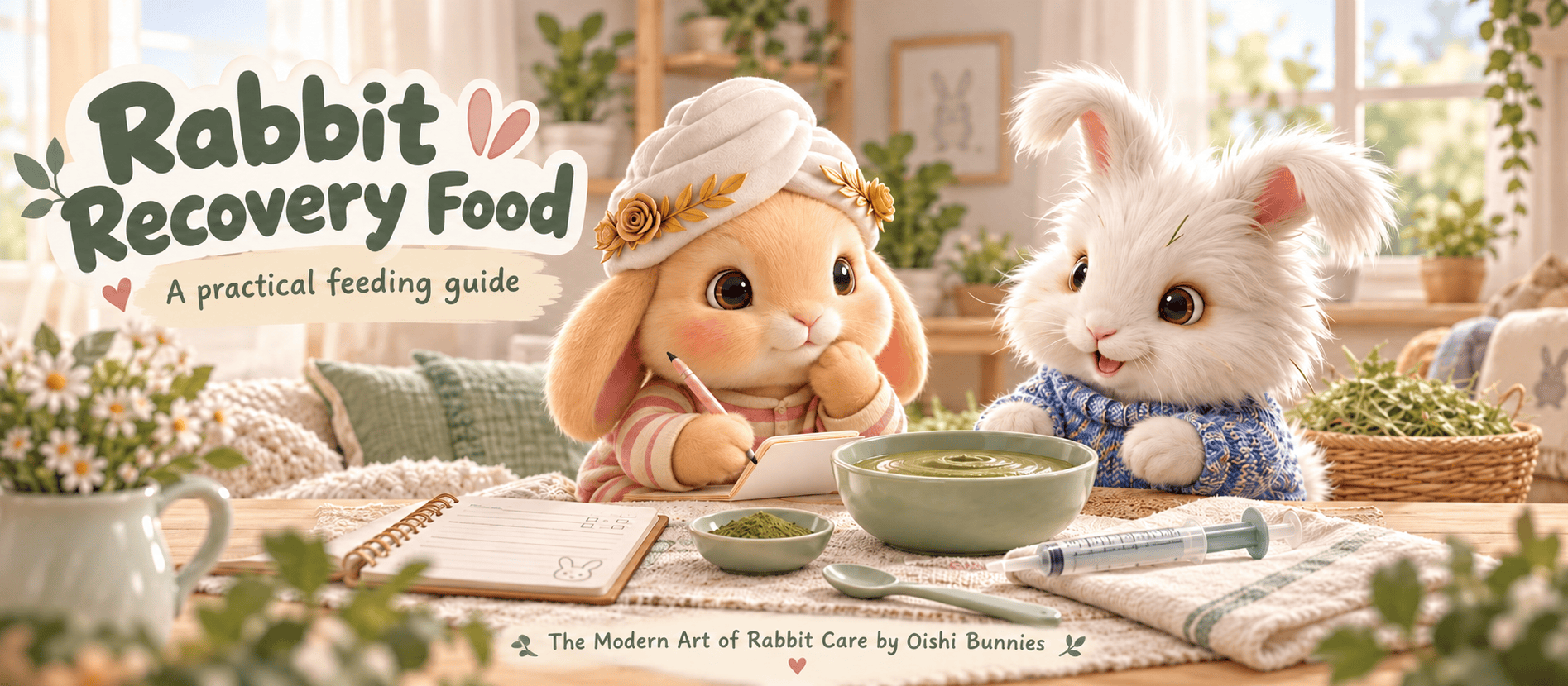 Rabbit recovery food